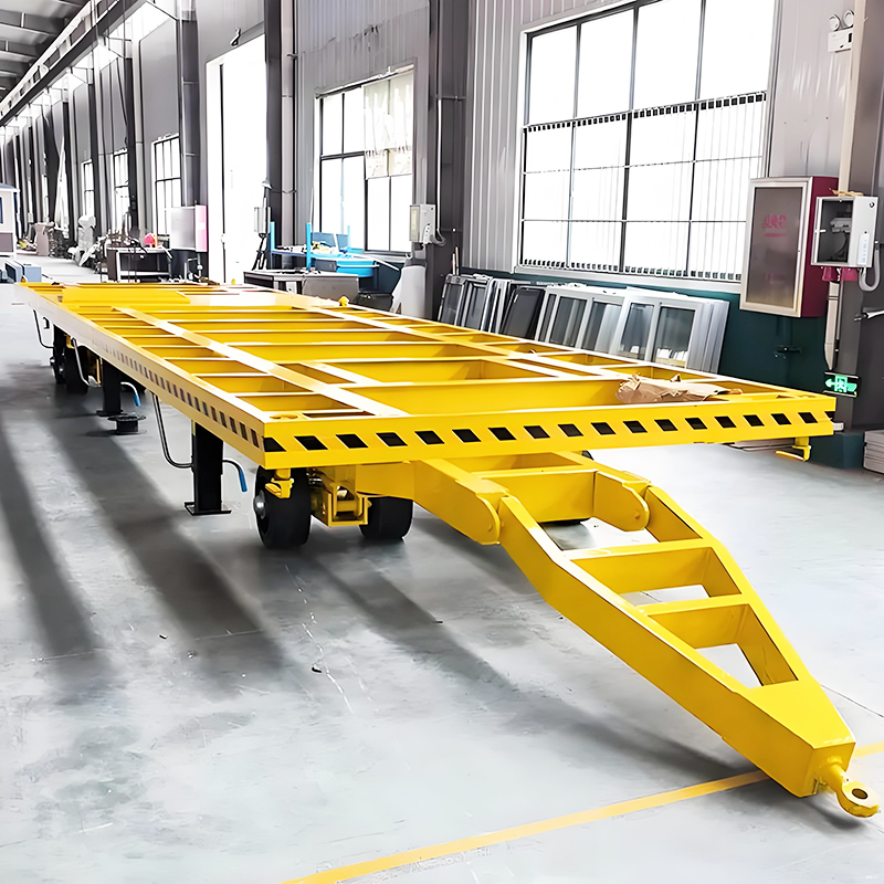 牵引式平板拖车